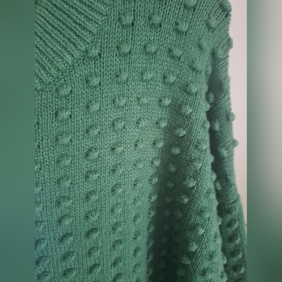 Lego /Target Green Bobble Stitch Chunky Sweater #New - Picture 6 of 7